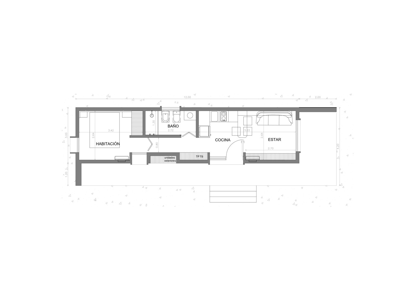 Plano del proyecto modular WMU CERO